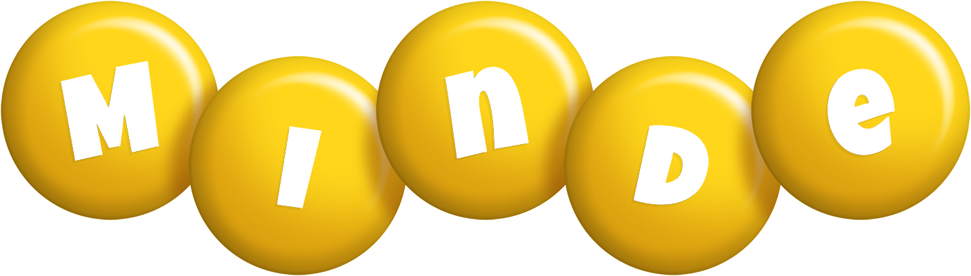 Minde candy-yellow logo