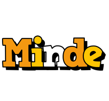 Minde cartoon logo