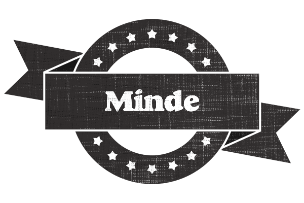 Minde grunge logo
