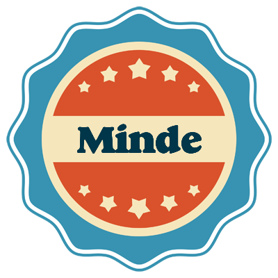 Minde labels logo