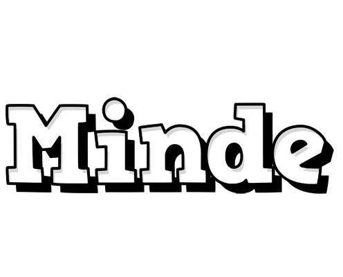 Minde snowing logo