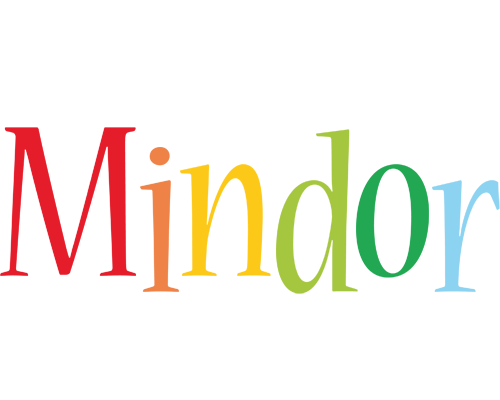 Mindor birthday logo