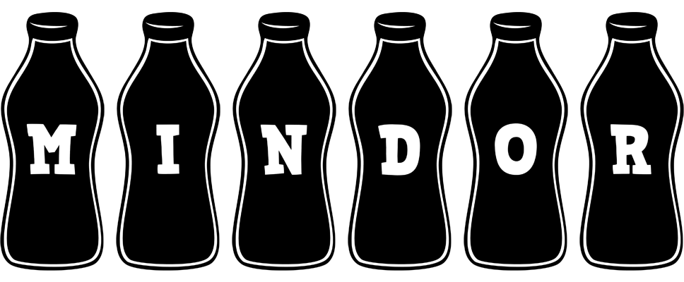 Mindor bottle logo