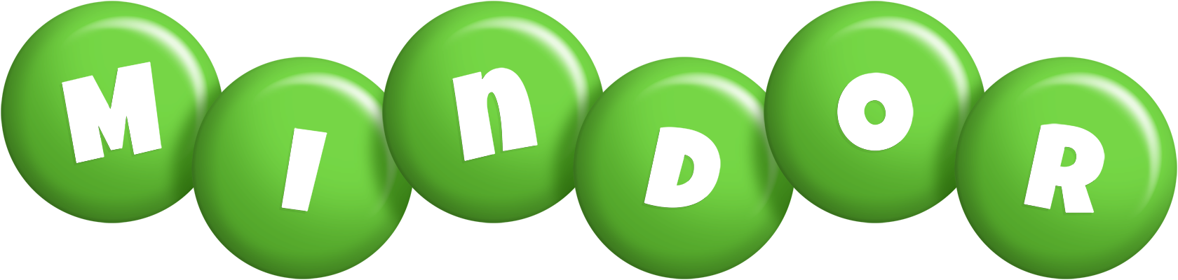 Mindor candy-green logo