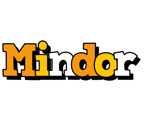 Mindor cartoon logo