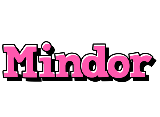 Mindor girlish logo