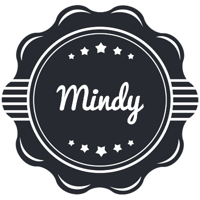 Mindy badge logo
