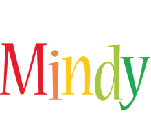 Mindy birthday logo