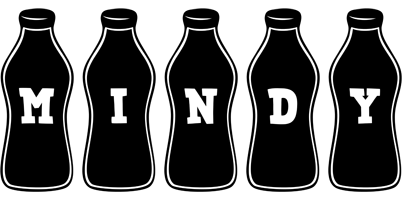 Mindy bottle logo