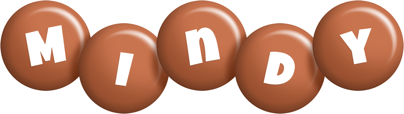 Mindy candy-brown logo