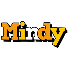 Mindy cartoon logo