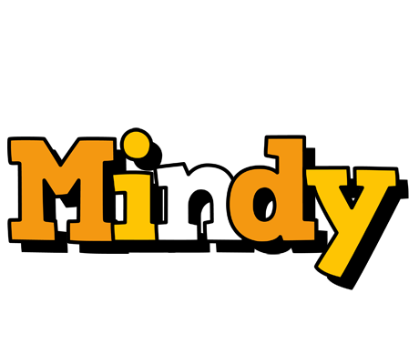 Mindy cartoon logo