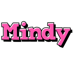 Mindy girlish logo