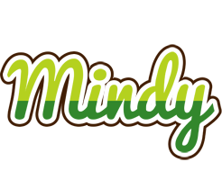 Mindy golfing logo