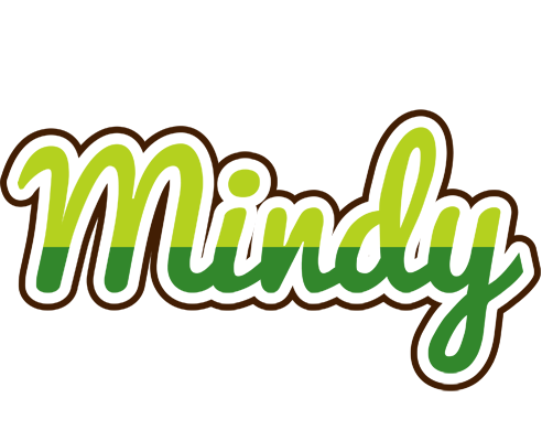 Mindy golfing logo