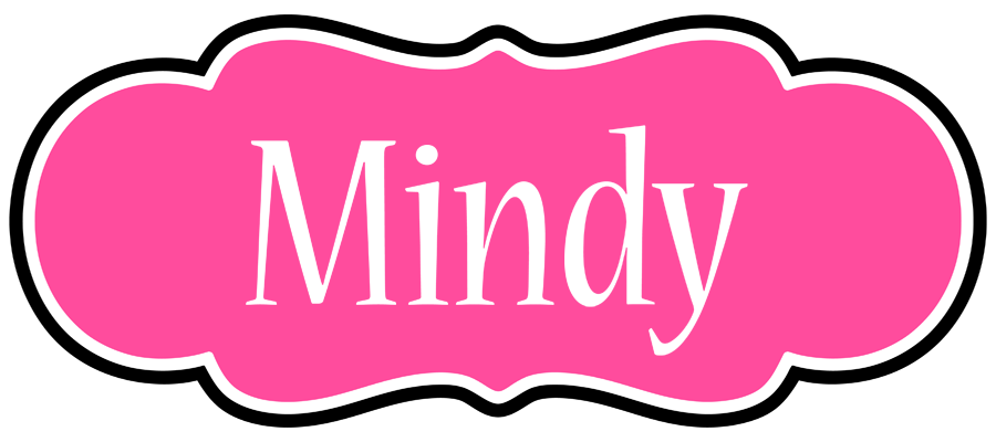 Mindy invitation logo