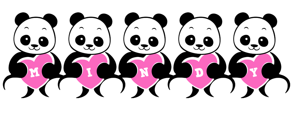 Mindy love-panda logo