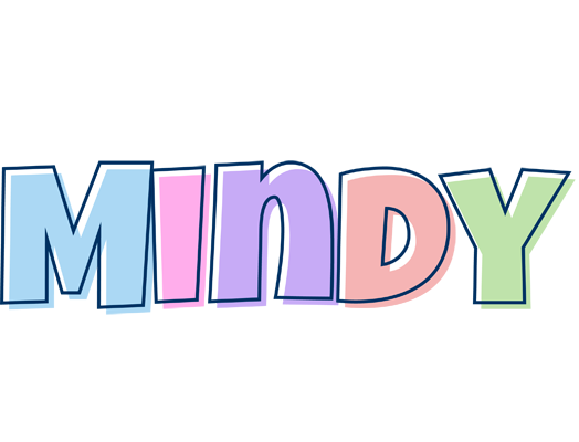 Mindy pastel logo