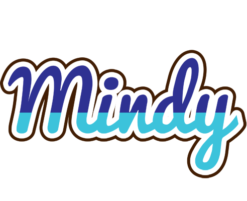 Mindy raining logo