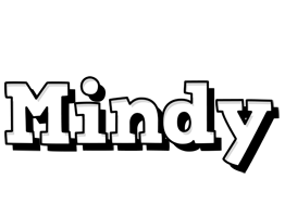 Mindy snowing logo