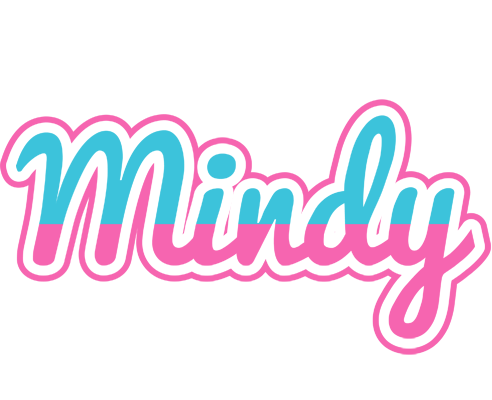 Mindy woman logo