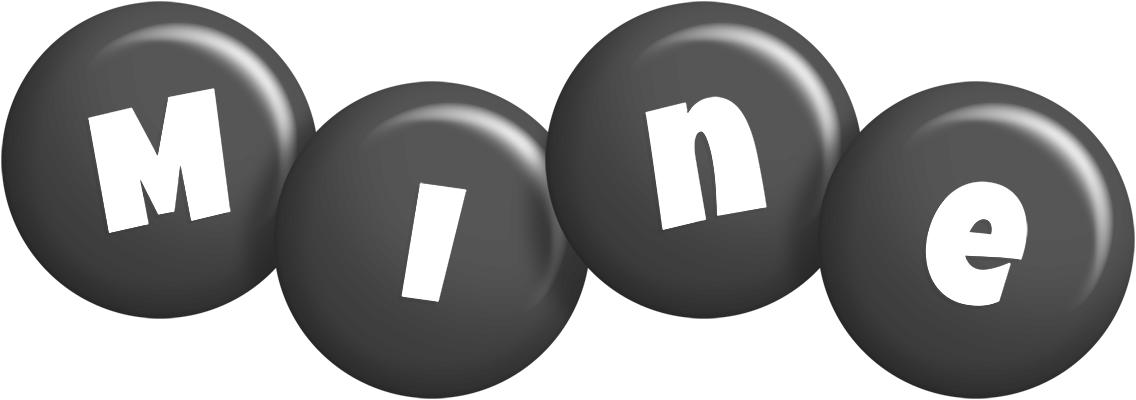 Mine candy-black logo