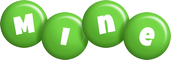 Mine candy-green logo