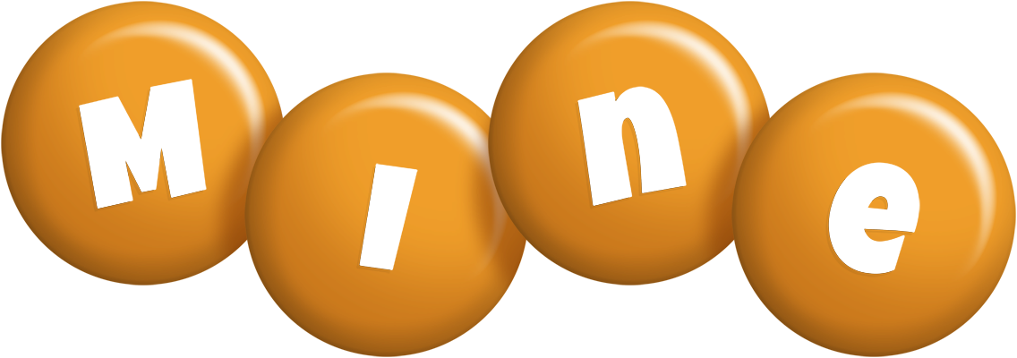 Mine candy-orange logo