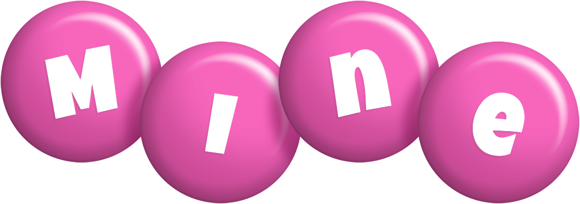Mine candy-pink logo