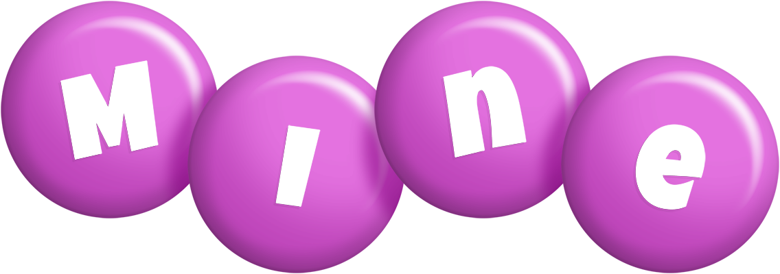 Mine candy-purple logo