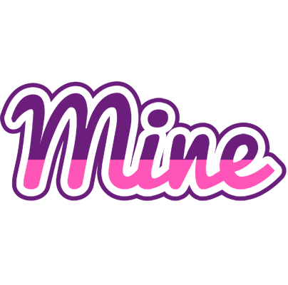 Mine cheerful logo