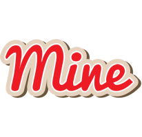 Mine chocolate logo