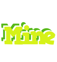 Mine citrus logo