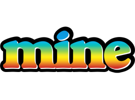 Mine color logo