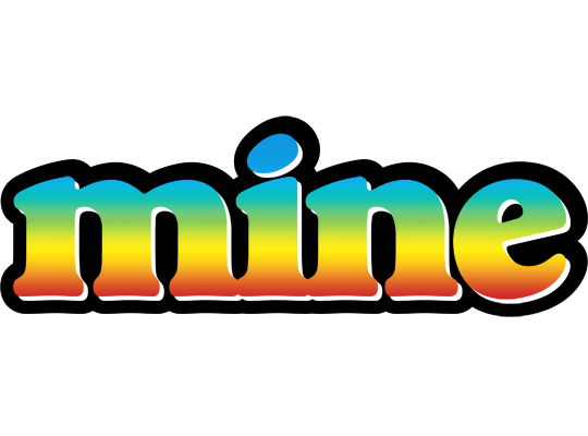 Mine color logo