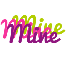 Mine flowers logo