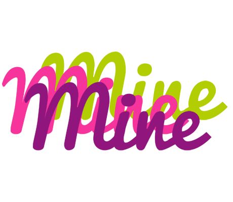 Mine flowers logo