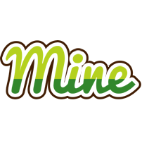 Mine golfing logo