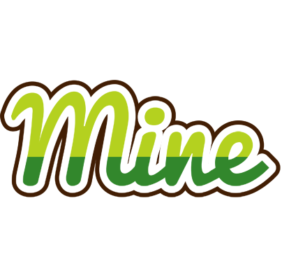Mine golfing logo