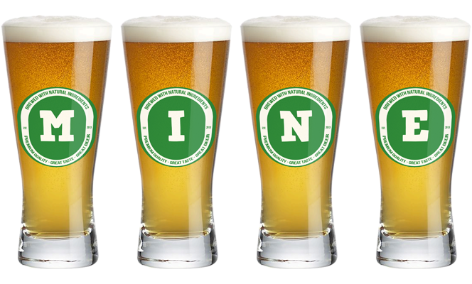 Mine lager logo