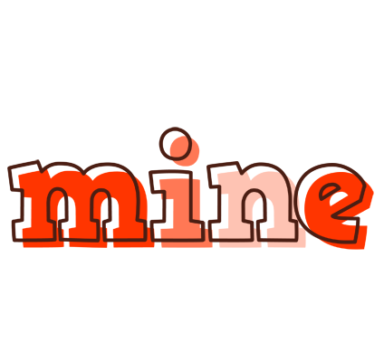 Mine paint logo