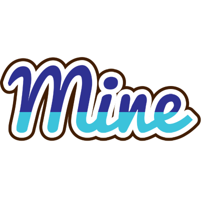 Mine raining logo