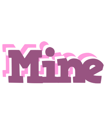 Mine relaxing logo