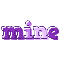 Mine sensual logo