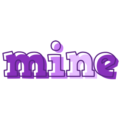 Mine sensual logo