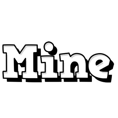 Mine snowing logo