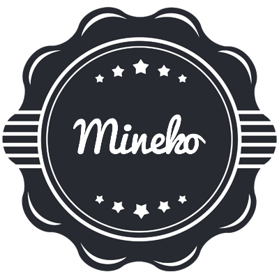 Mineko badge logo