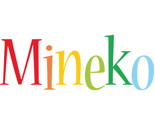 Mineko birthday logo