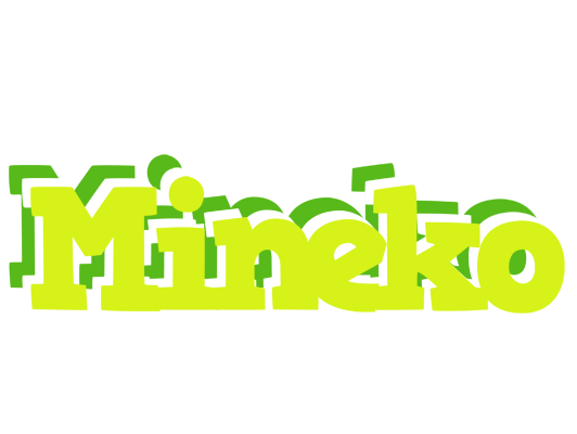 Mineko citrus logo