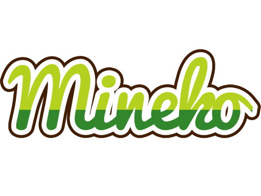 Mineko golfing logo